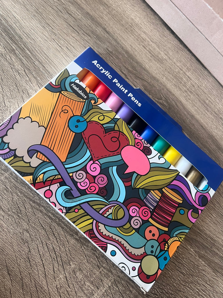 Acrylic paint set