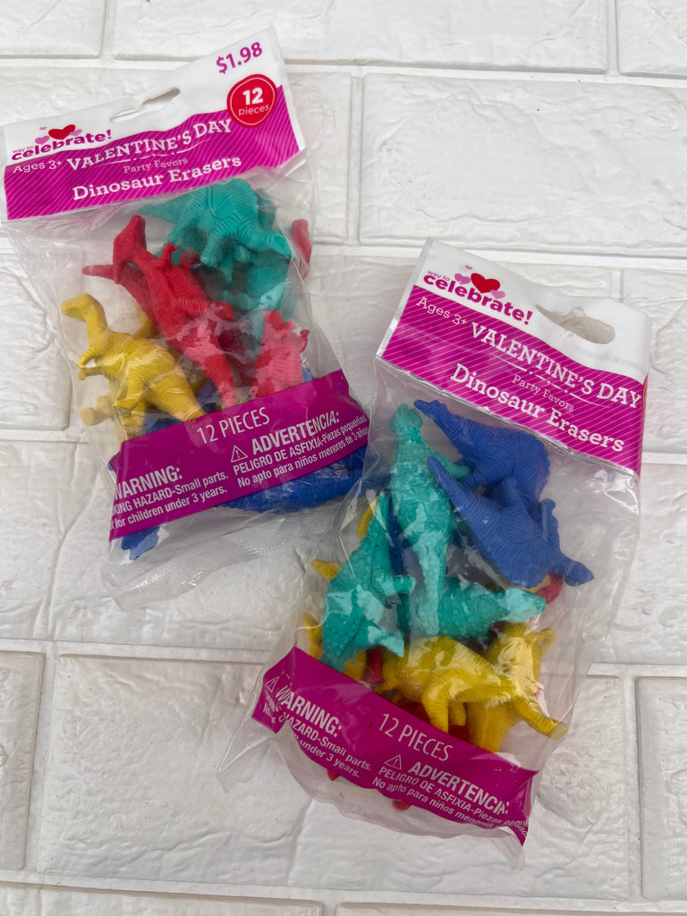 Dinosaur Erasers