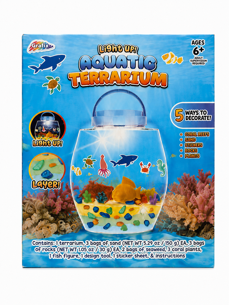 Light-up Aquatic Terrarium