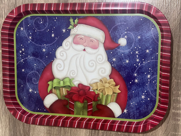 Christmas Metal Trays-Large