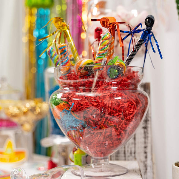 Clear Plastic Apothecary Jar