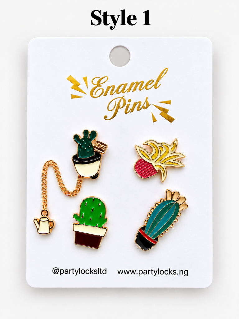 Enamel lapel pins