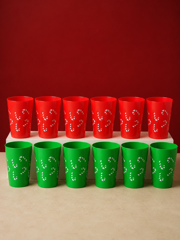 Christmas themed cups