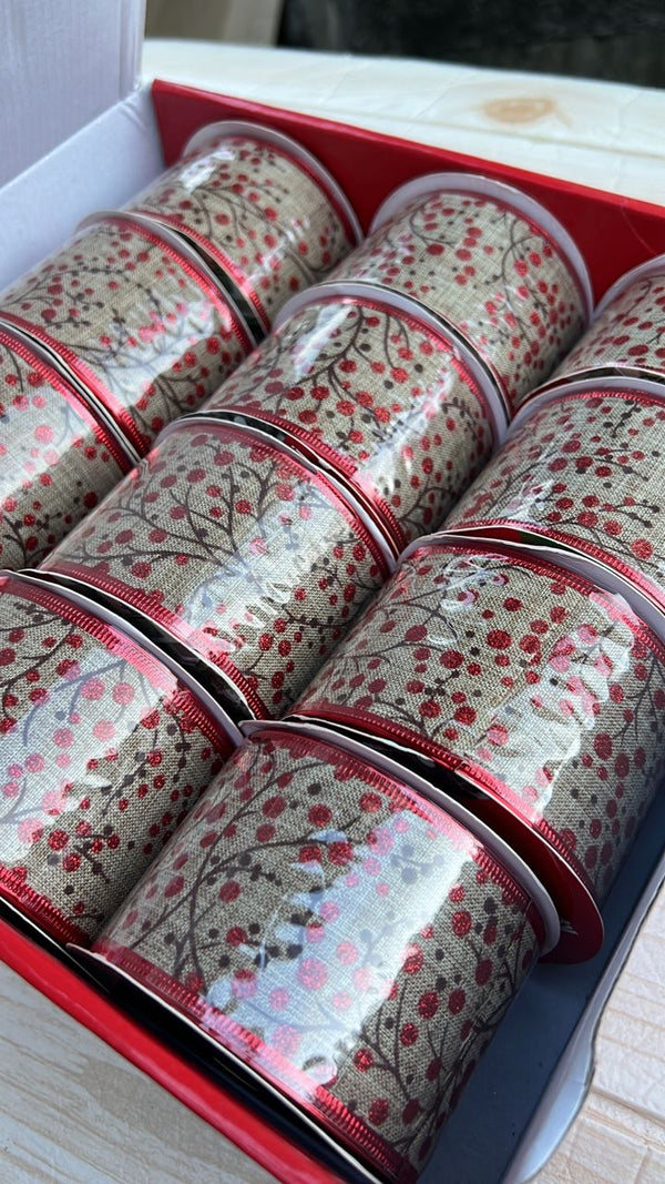 Christmas Wired Ribbon