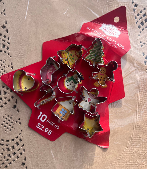 10pc mini cookie cutter