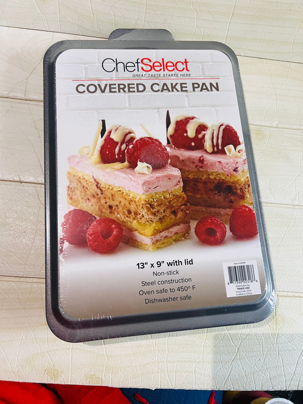 Baking pans with cover