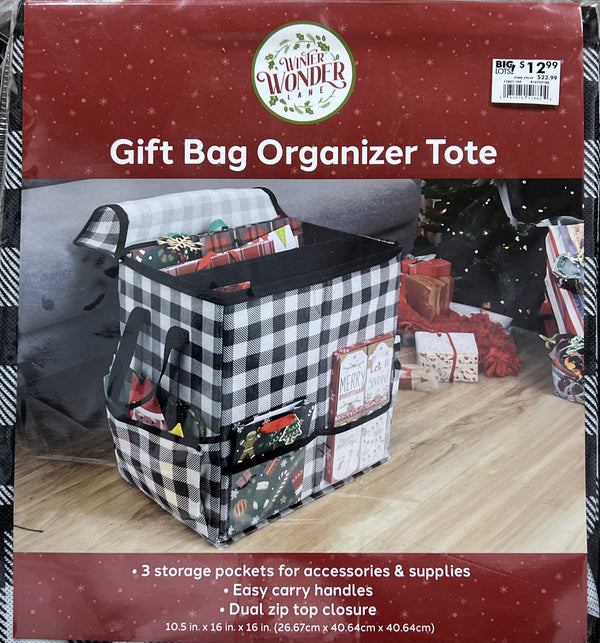 Gift Bag Organizer tote