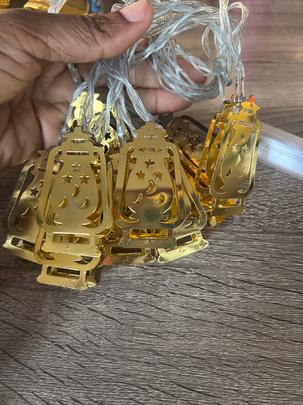 Islamic themed led string lights
