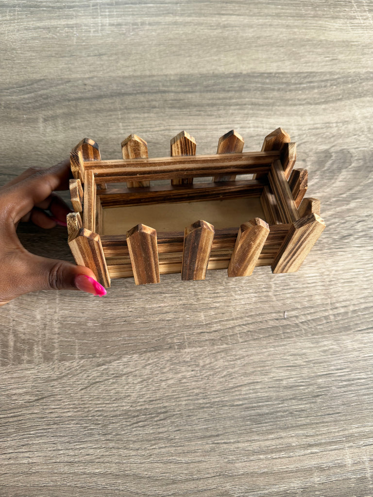 Mini wooden crate