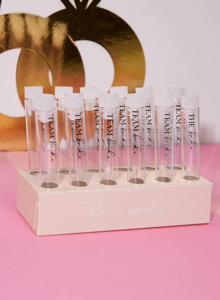 Team Bride Shot Tube Tray