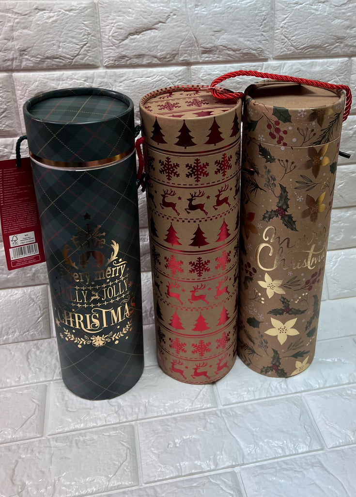 Christmas Themed wine boxes