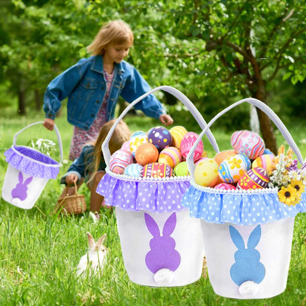 Canvas Bunny Bucket