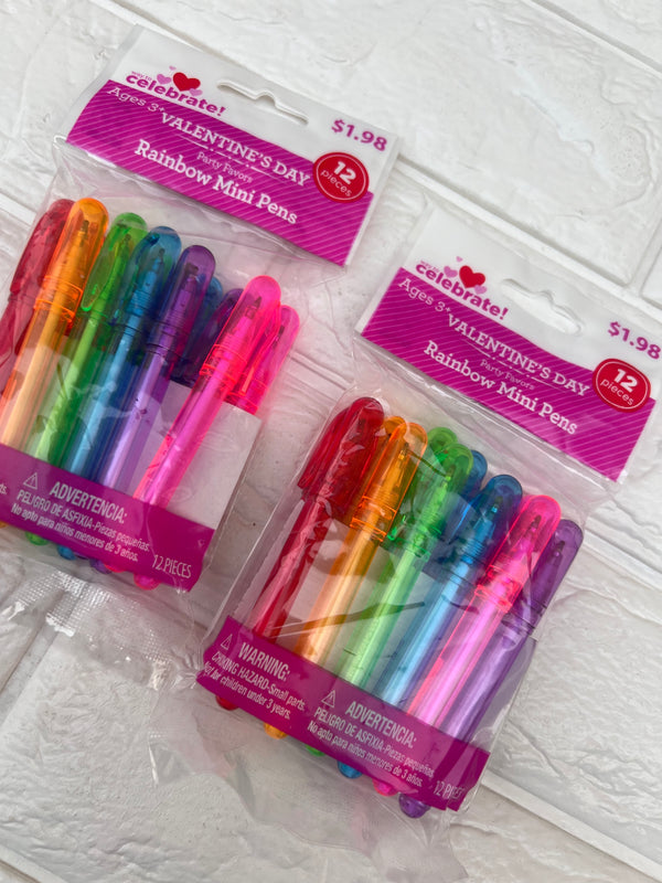 Rainbow Mini pens