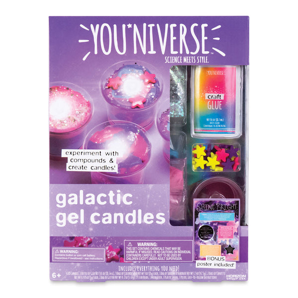 Galactic Gel Candle