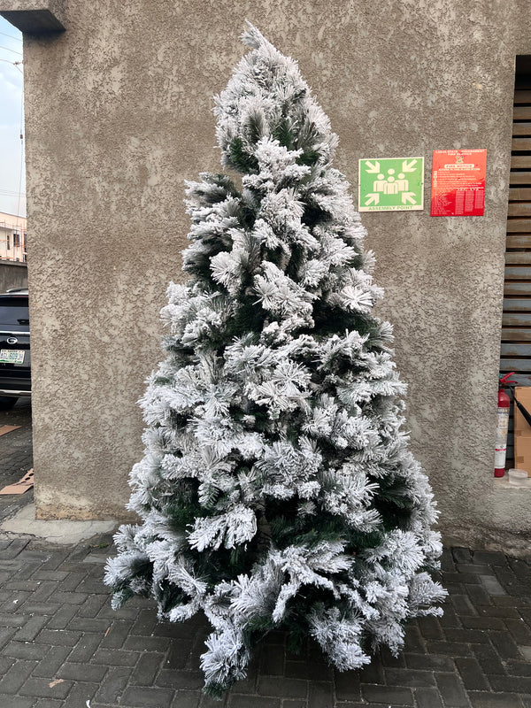 9ft Flocked Christmas Tree