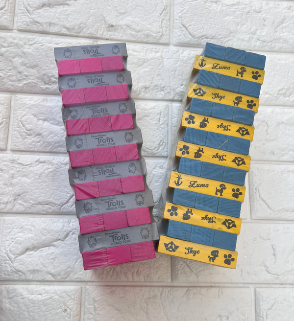 Wood blocks-character