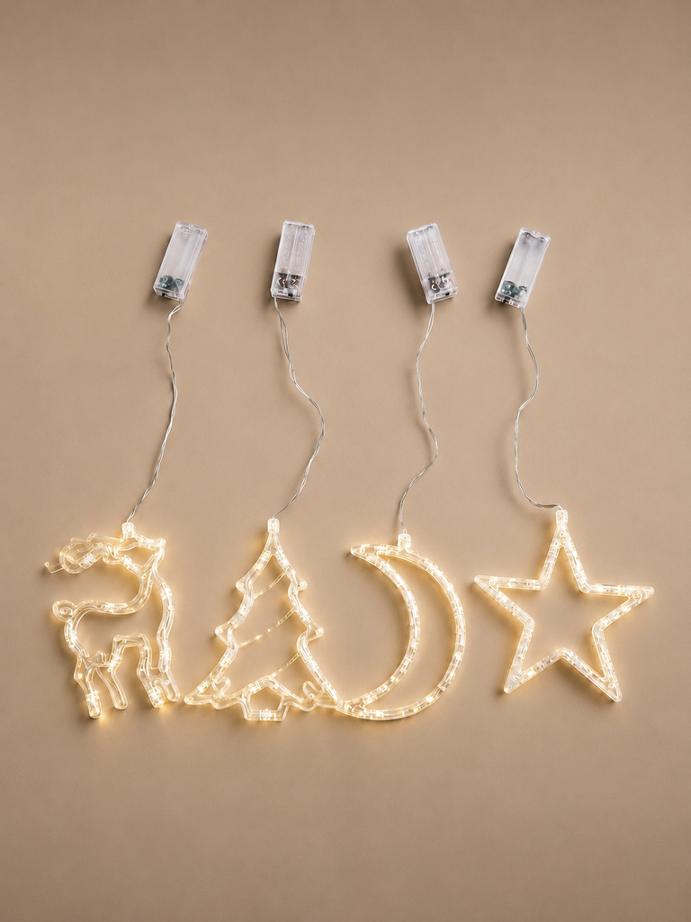 Battery-operated string lights