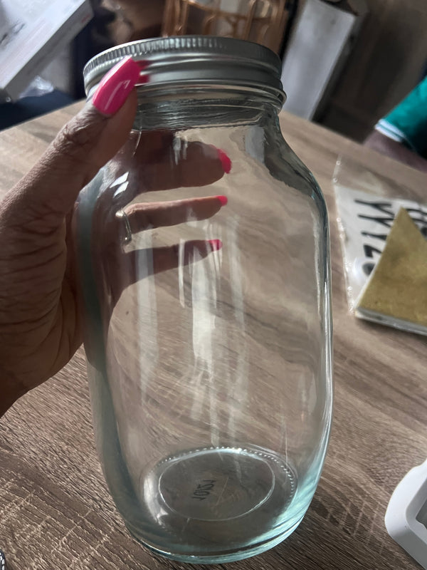 1.5 liter Mason jar