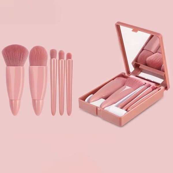 Travel sized makeup Brush set