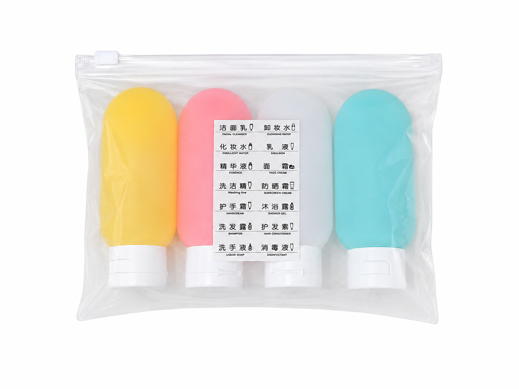 4pcs Travel Tube