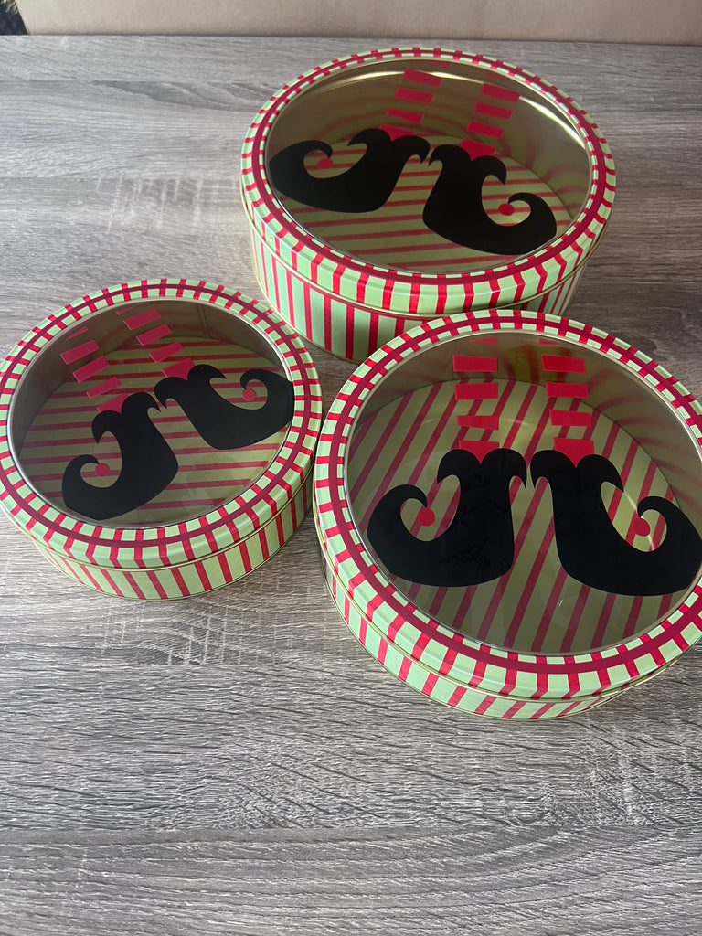 Christmas Tin-Elf Boots