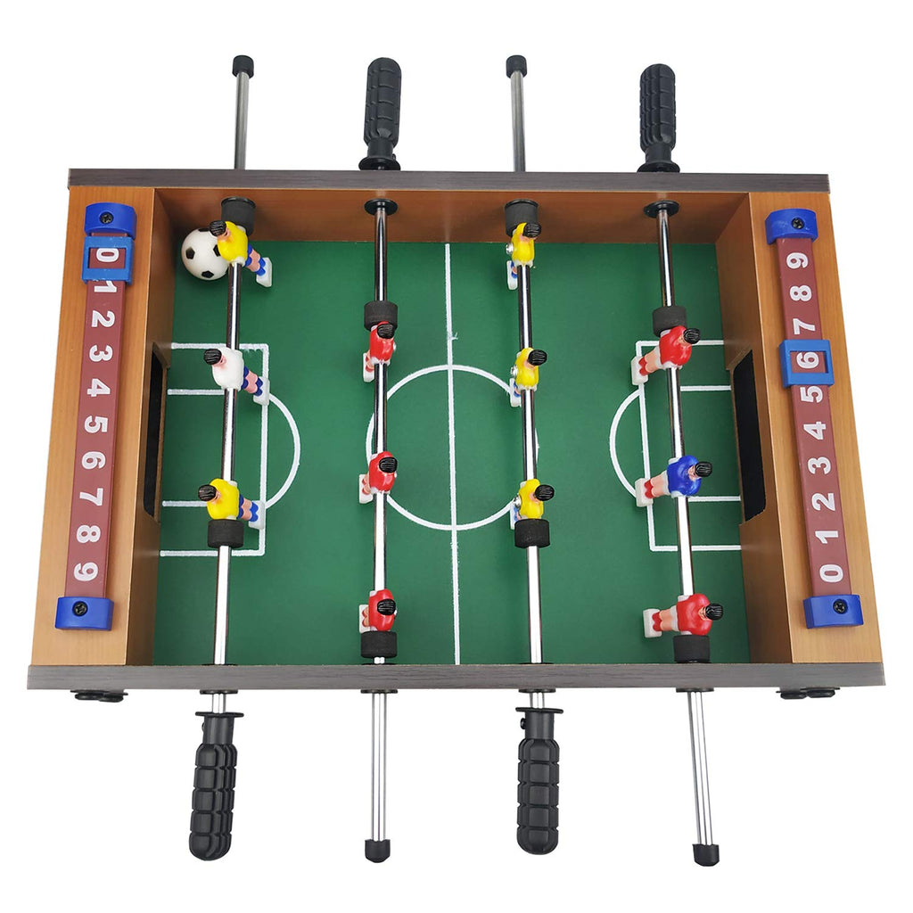 Tabletop foosball table