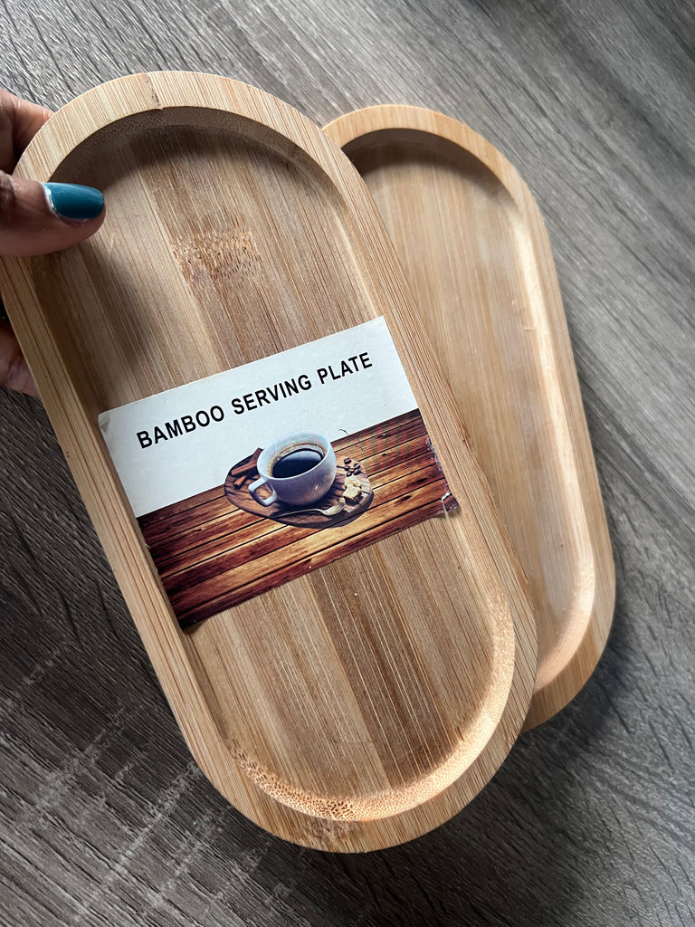 Bamboo serving Plate