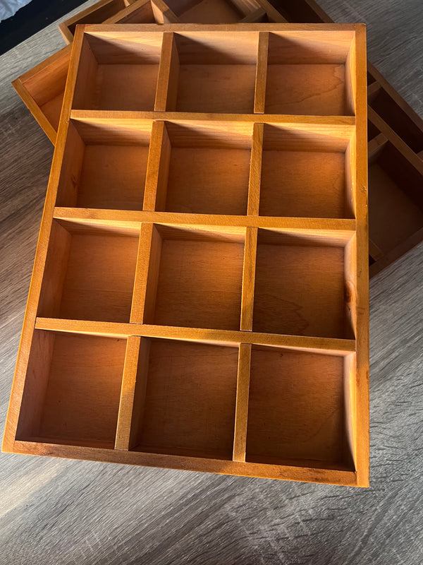 Sectional Wood Tray