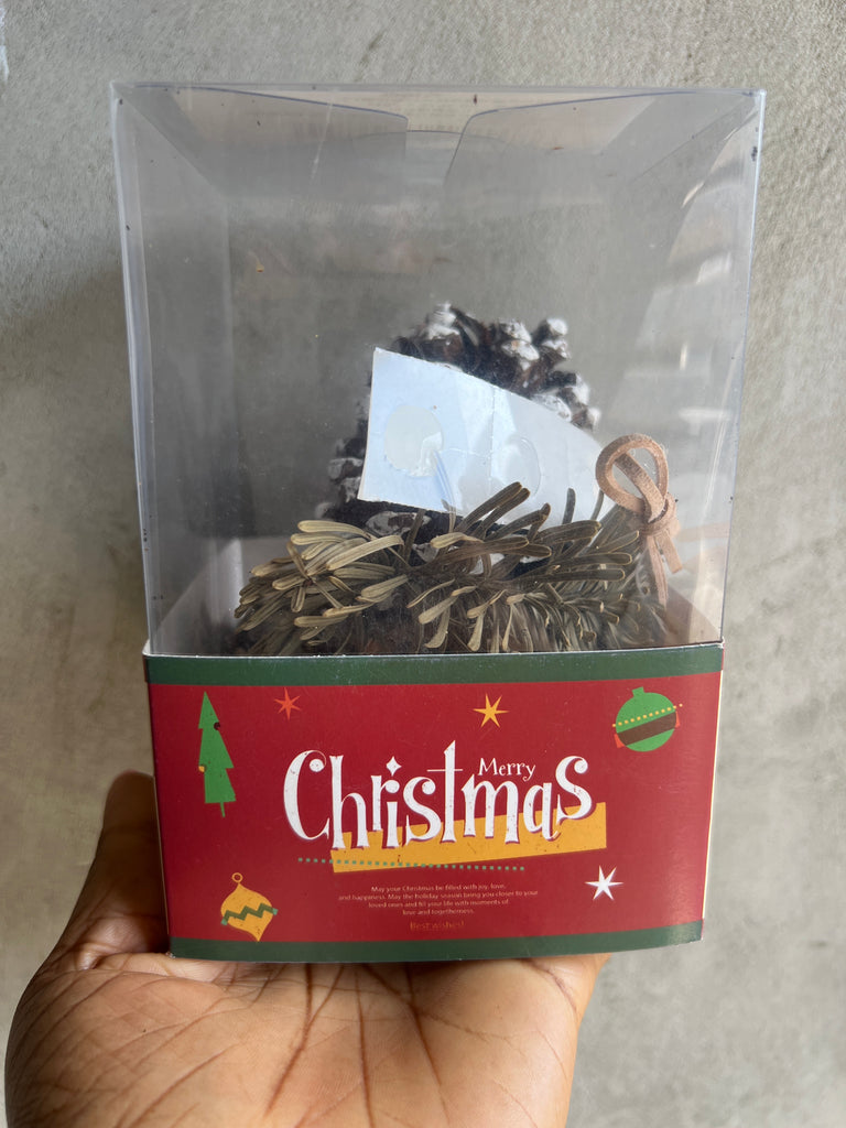 Hanging pine cone with Bell