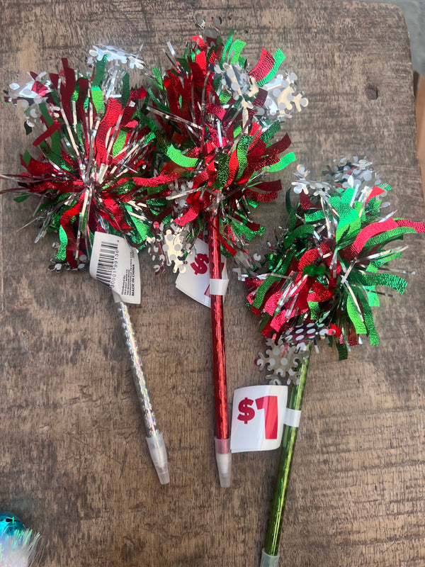 Holiday themed pens