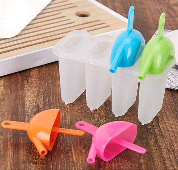 4-piece popsicle mold set