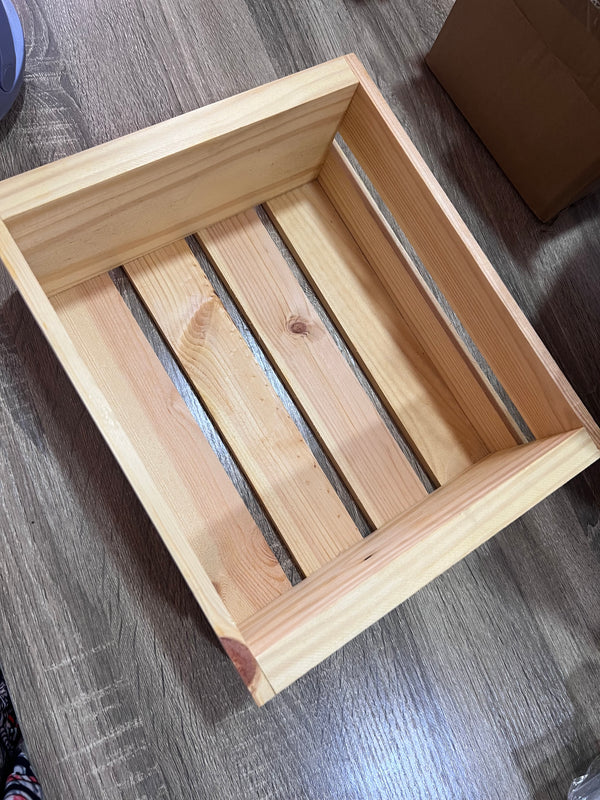 Wood crate