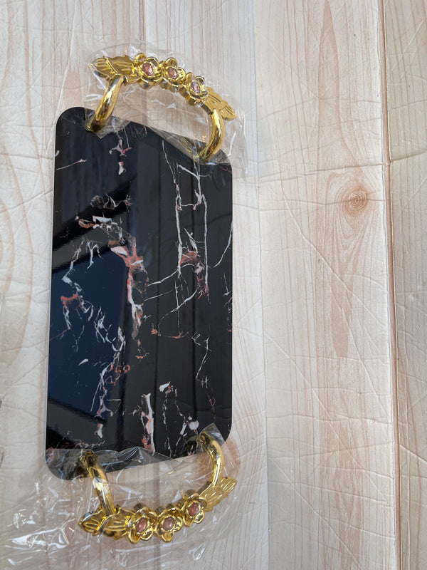 Faux Marble Tray