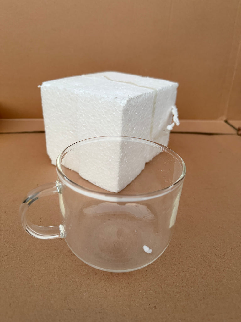 Glass mug