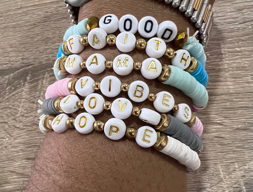 Clay Bead bracelets