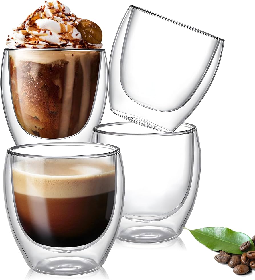 Double-walled Glass Mug