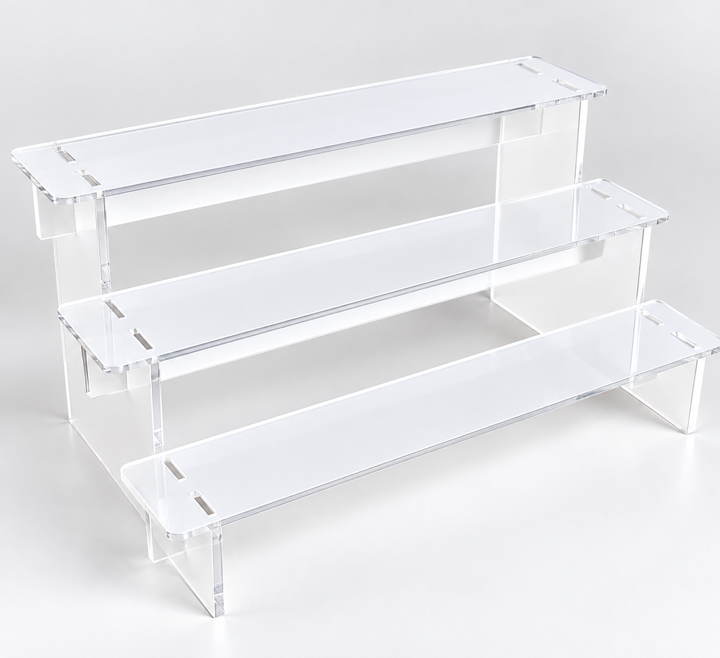 Acrylic Display tier-three riser
