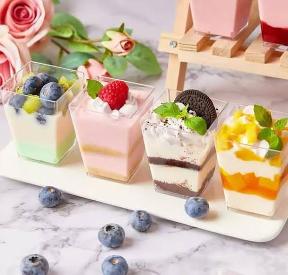 Dessert Cup Square