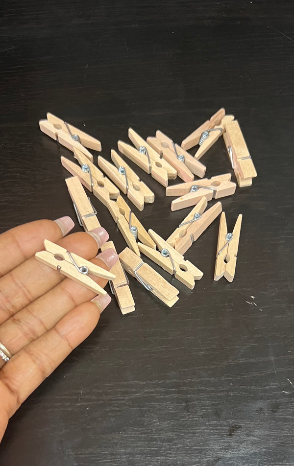 Wooden Pegs