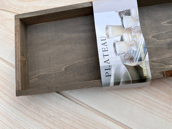 Wooden Candle Tray
