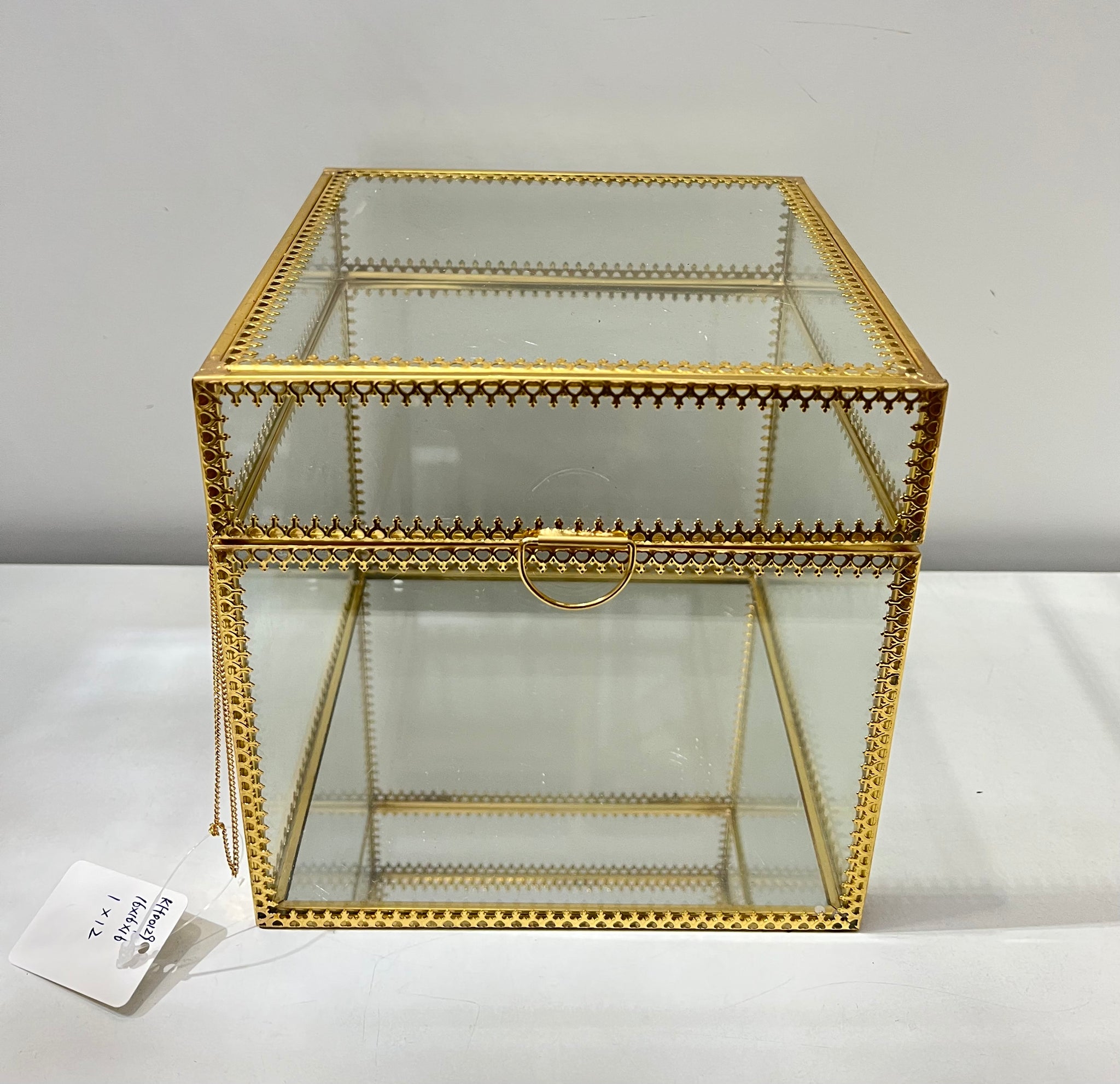 Copper Vintage Glass boxes – Partylocks