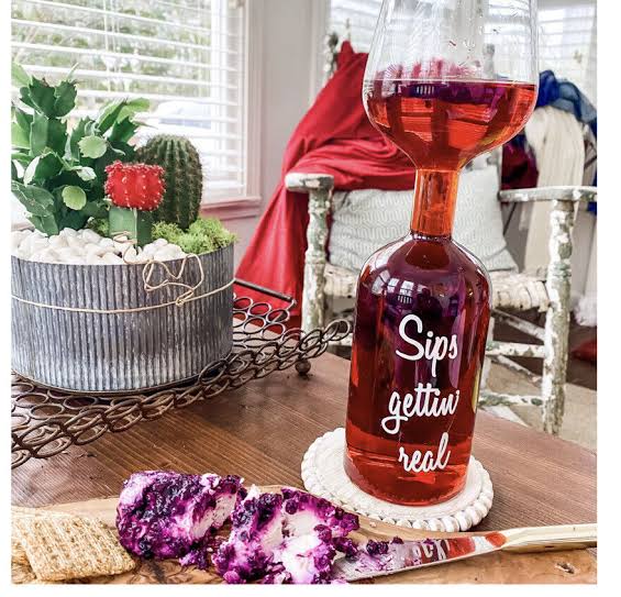 Wine Bottle Glass