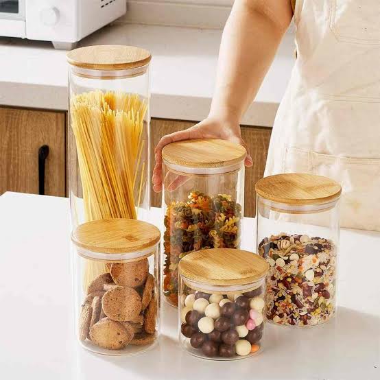 Glass Storage Jars