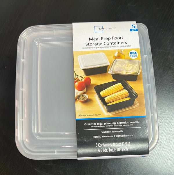 Meal prep containers