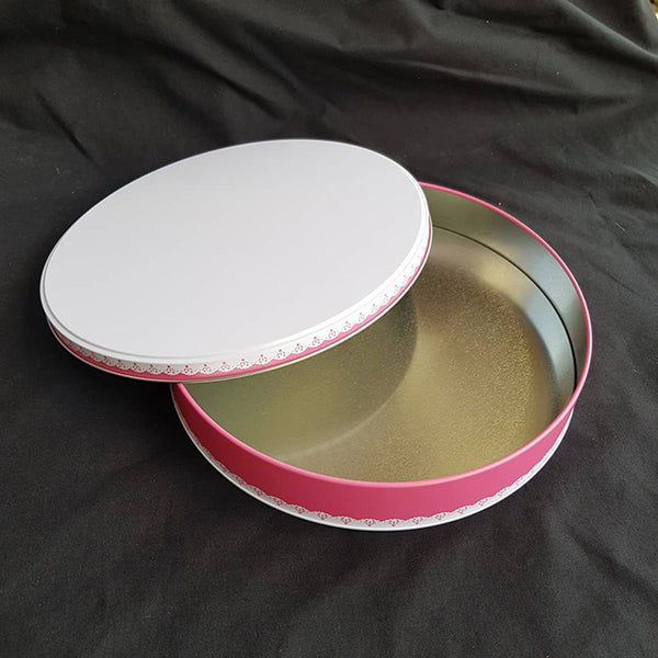 Lace Trim Tins