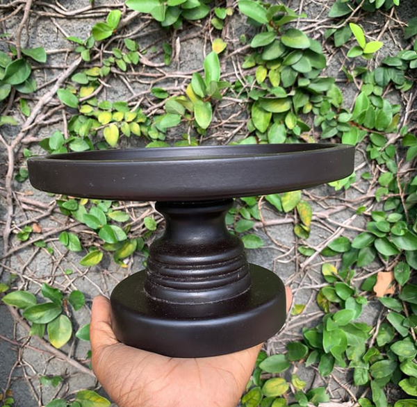 8'' Solid Wood Dessert Stand