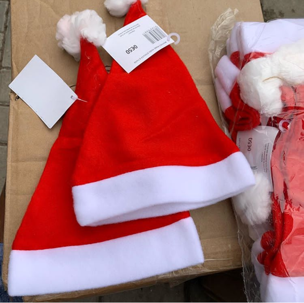 Toddler Santa Hats