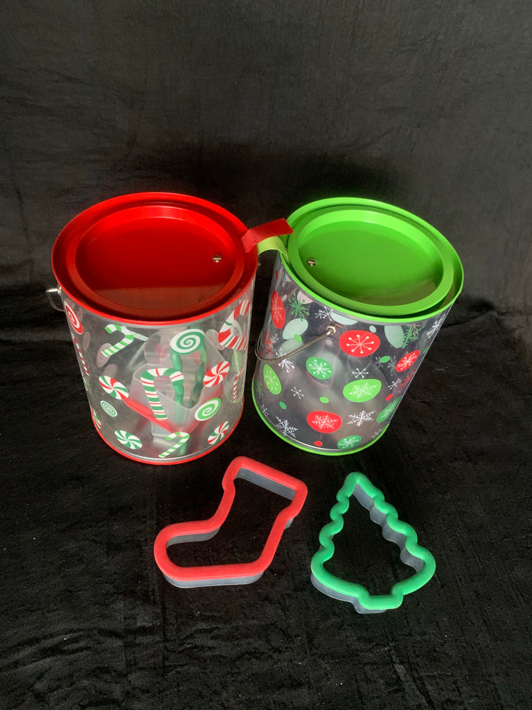Cookie Pail with cutters