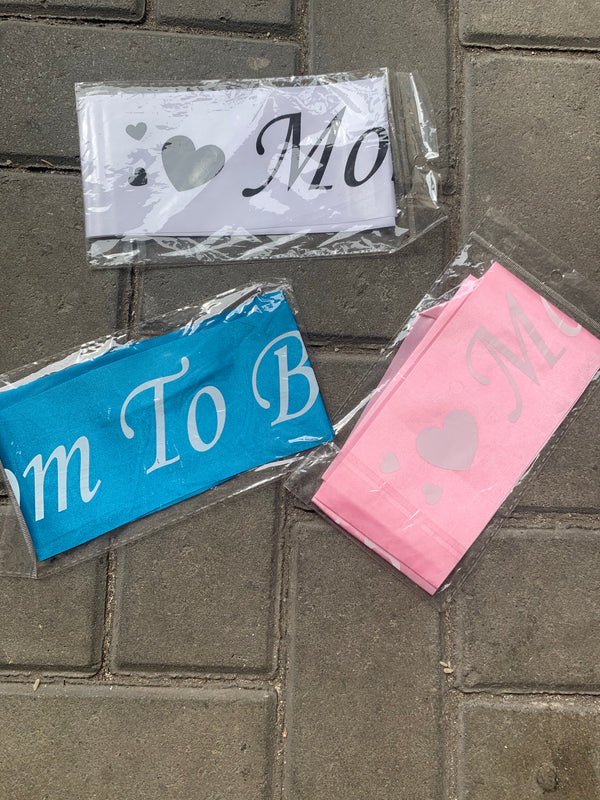 Mom to be Sash