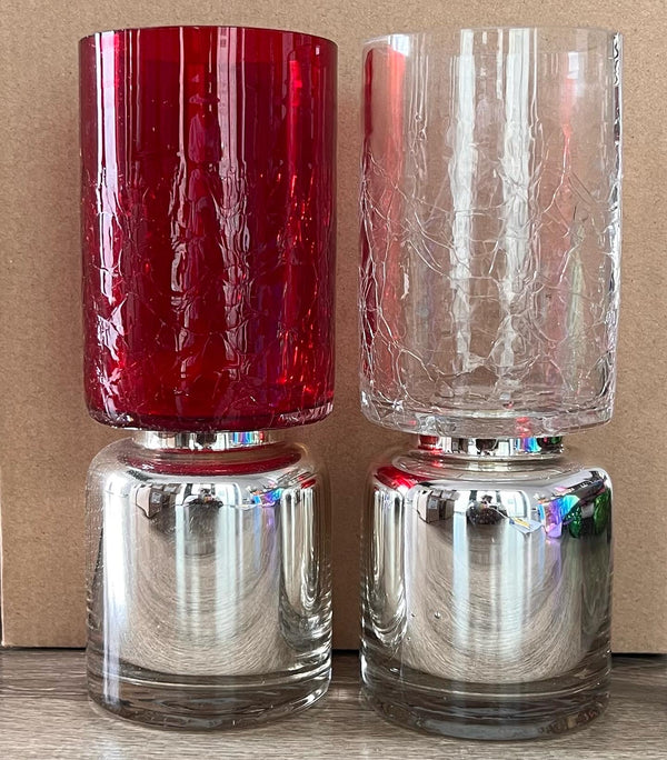 Glass Crackle Pillar